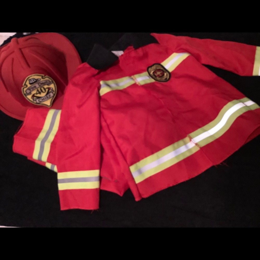 Toddler 2/3T Fire Fighter Costume NEW